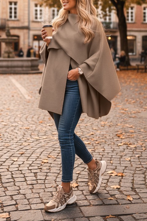 Kaput POKRINZA MOCHA, Boja: moka, IVET.RS - Nova Kolekcija