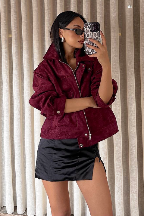 Jakna REMZINA BORDO, Boja: bordo, IVET.RS - Nova Kolekcija