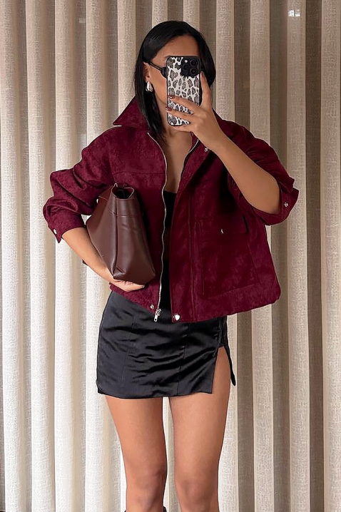 Jakna REMZINA BORDO, Boja: bordo, IVET.RS - Nova Kolekcija