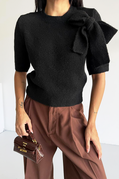 Džemper DAFILDA BLACK, Boja: crna, IVET.RS - Nova Kolekcija