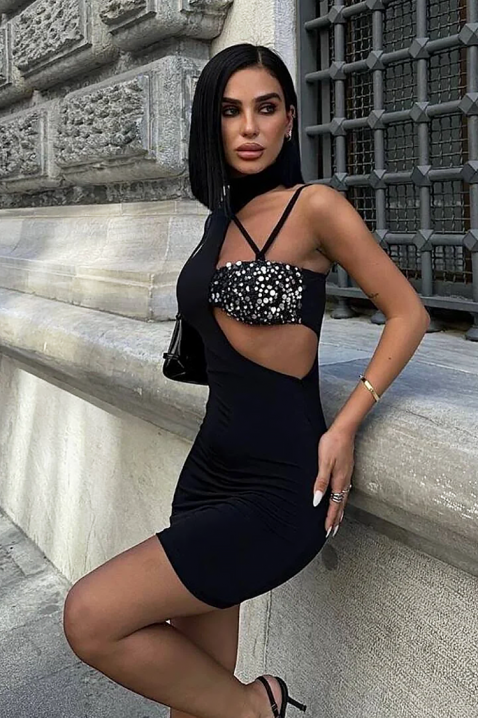 Haljina MADJORZA, Boja: crna, IVET.RS - Nova Kolekcija