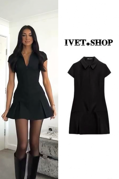 Haljina DAMILDA, Boja: crna, IVET.RS - Nova Kolekcija