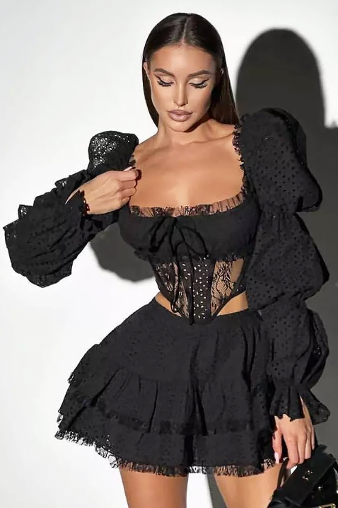 Haljina VELZIRA, Boja: crna, IVET.RS - Nova Kolekcija