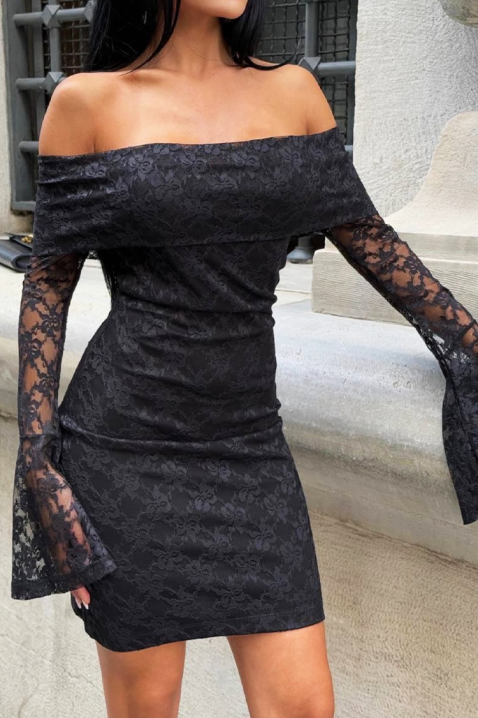 Haljina RAMDELA BLACK, Boja: crna, IVET.RS - Nova Kolekcija