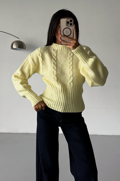 Džemper BLANDIRA YELLOW, Boja: žuta, IVET.RS - Nova Kolekcija