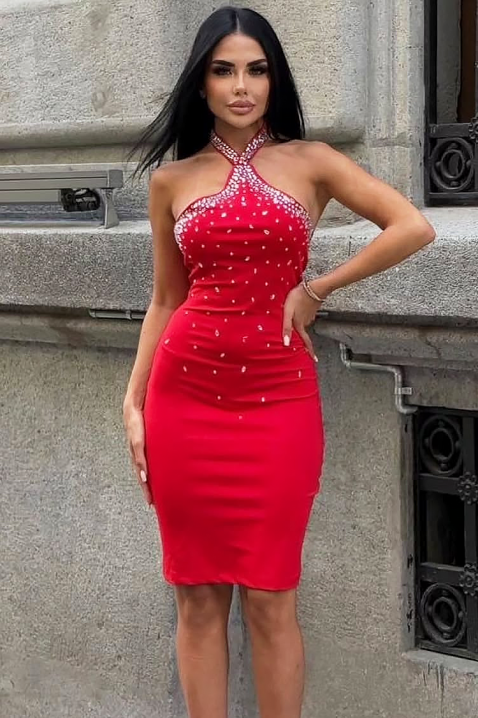 Haljina LENDOLZA RED, Boja: crvena, IVET.RS - Nova Kolekcija