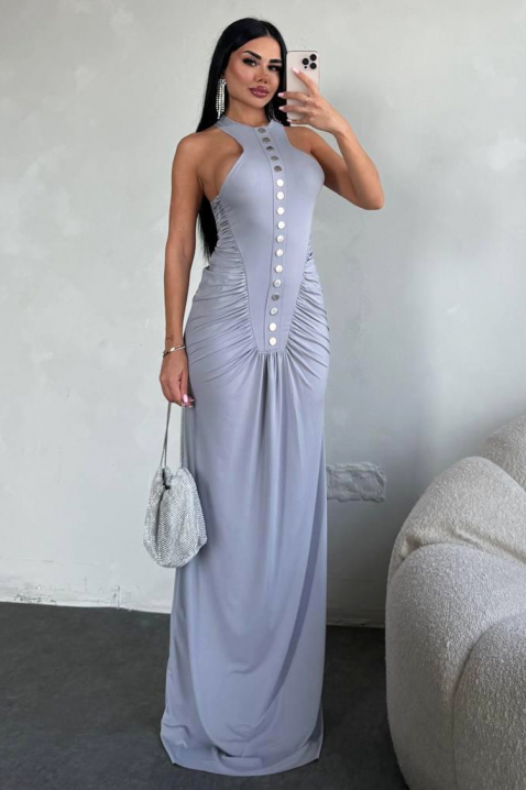 Haljina NABRILZA SKY, Boja: svetloplava, IVET.RS - Nova Kolekcija