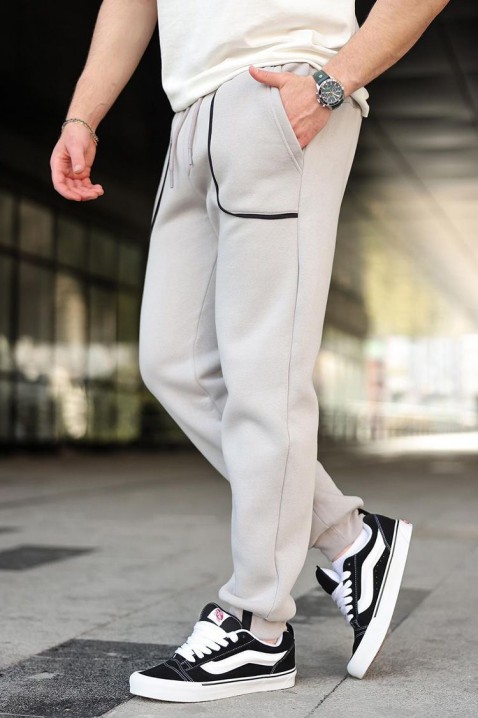 Muške pantalone FONTOR LIGHT GREY, Boja: svetlosiva, IVET.RS - Nova Kolekcija