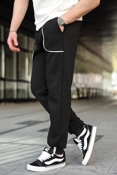 Muške pantalone FONTOR BLACK, Boja: crna, IVET.RS - Nova Kolekcija