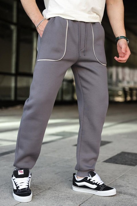 Muške pantalone FONTOR GRAFIT, Boja: grafitna, IVET.RS - Nova Kolekcija