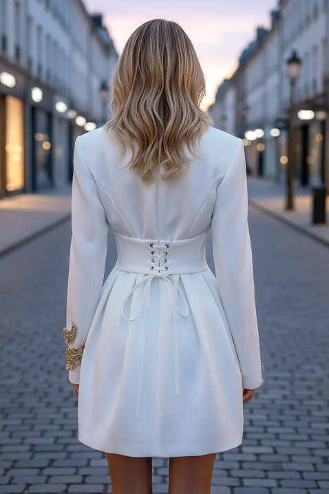 Haljina BLANDENZA WHITE, Boja: bela, IVET.RS - Nova Kolekcija