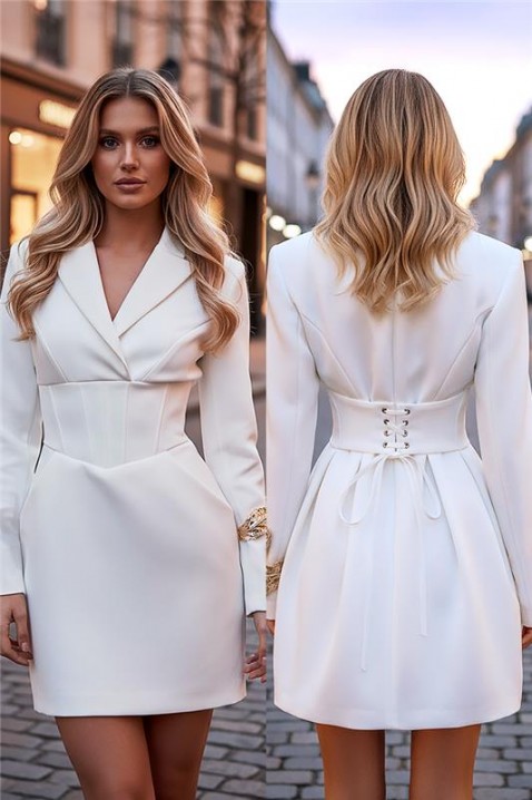 Haljina BLANDENZA WHITE, Boja: bela, IVET.RS - Nova Kolekcija