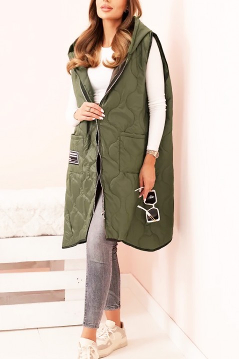 Prsluk VORTELGA KHAKI, Boja: kaki, IVET.RS - Nova Kolekcija