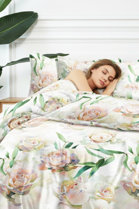 Komplet posteljine ZERMIOFY 200x220 cm pamuk - 4 dela, Boja: višebojna, IVET.RS - Nova Kolekcija