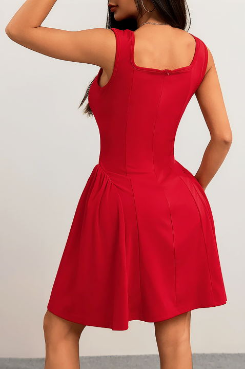 Haljina ERKANZA, Boja: crvena, IVET.RS - Nova Kolekcija