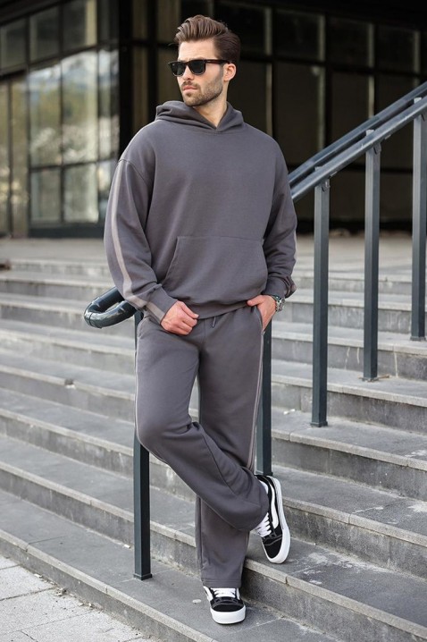 Muški komplet MONSHEZO GRAFIT, Boja: grafitna, IVET.RS - Nova Kolekcija