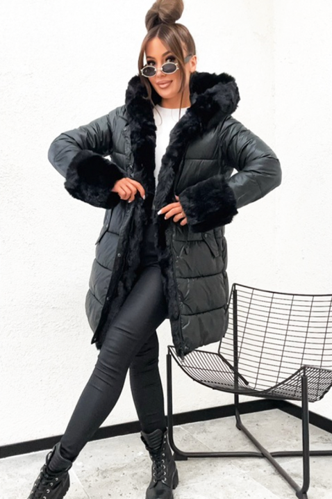 Jakna ZERFIOLJA BLACK, Boja: crna, IVET.RS - Nova Kolekcija