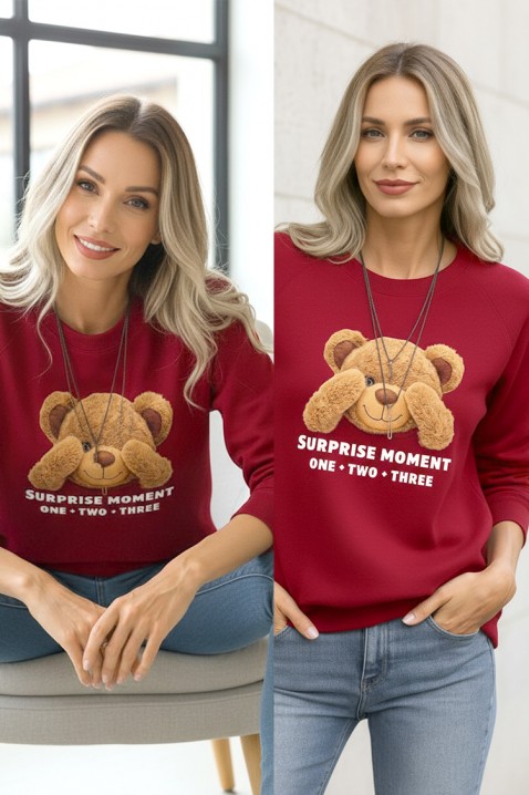 Ženska bluza BRADELZA RED, Boja: crvena, IVET.RS - Nova Kolekcija