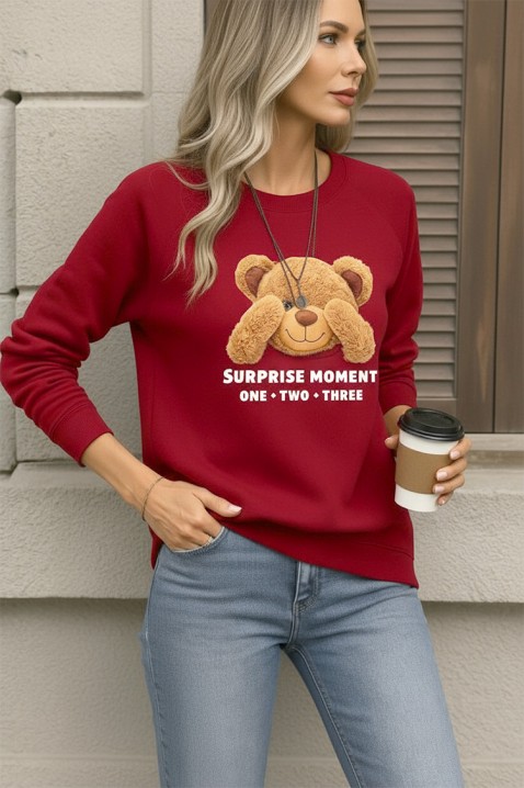 Ženska bluza BRADELZA RED, Boja: crvena, IVET.RS - Nova Kolekcija