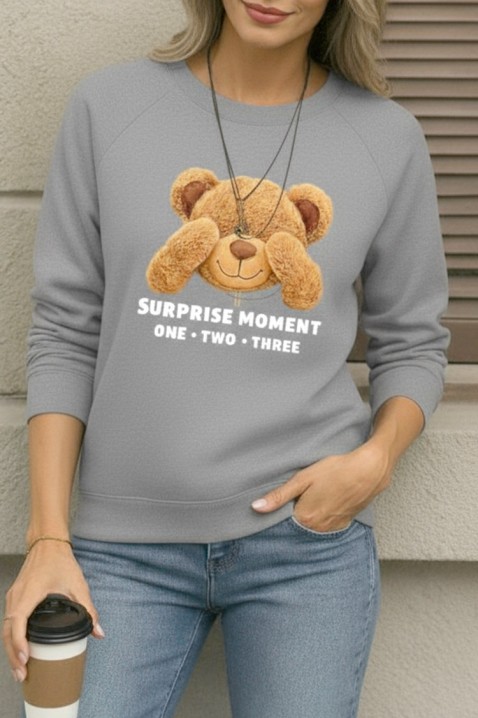 Ženska bluza BRADELZA GREY, Boja: siva, IVET.RS - Nova Kolekcija