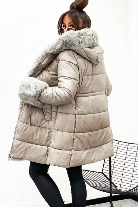 Jakna ZERFIOLJA BEIGE, Boja: bež, IVET.RS - Nova Kolekcija