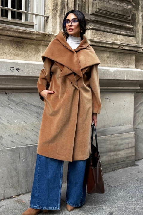 Kaput ALSIENA CAMEL, Boja: svetlobraon, IVET.RS - Nova Kolekcija