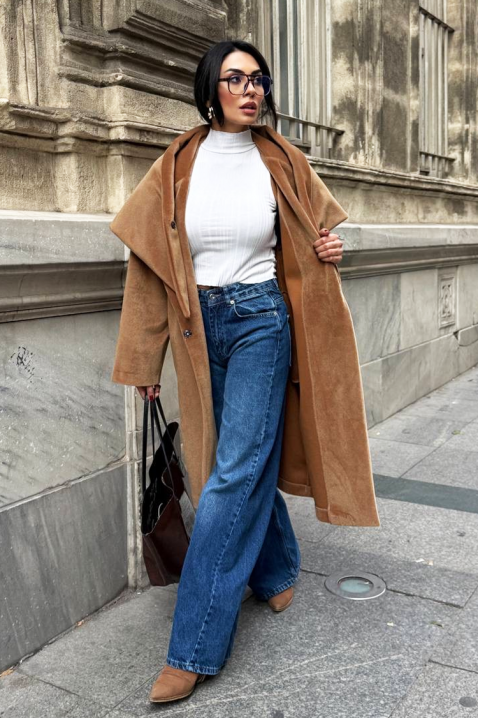 Kaput ALSIENA CAMEL, Boja: svetlobraon, IVET.RS - Nova Kolekcija