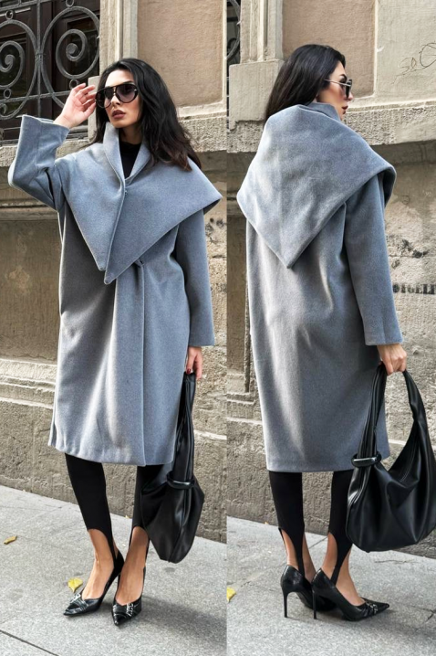 Kaput ALSIENA GREY, Boja: siva, IVET.RS - Nova Kolekcija