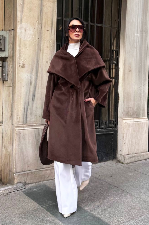 Kaput ALSIENA BROWN, Boja: braon, IVET.RS - Nova Kolekcija