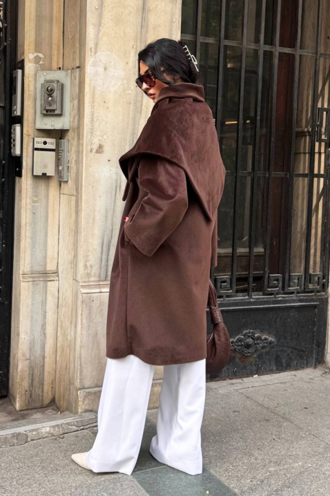 Kaput ALSIENA BROWN, Boja: braon, IVET.RS - Nova Kolekcija