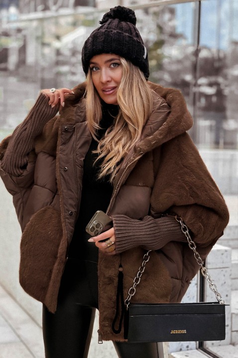 Jakna GLOREDA BROWN, Boja: ecru, IVET.RS - Nova Kolekcija