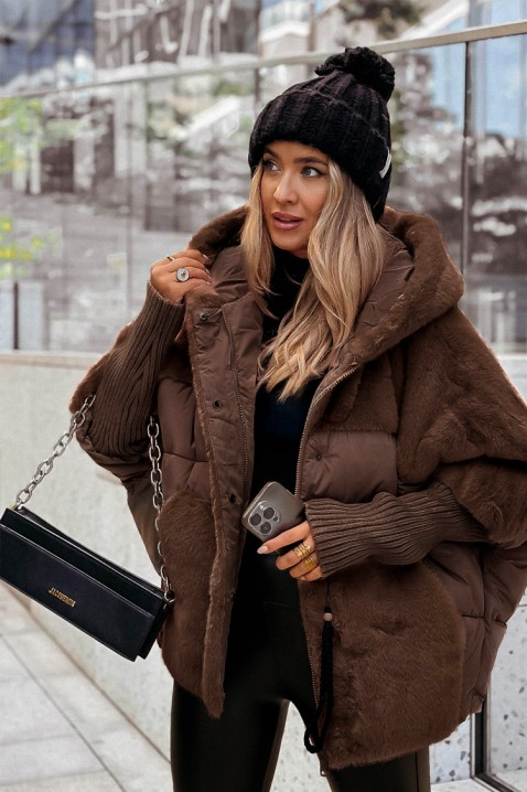 Jakna GLOREDA BROWN, Boja: ecru, IVET.RS - Nova Kolekcija