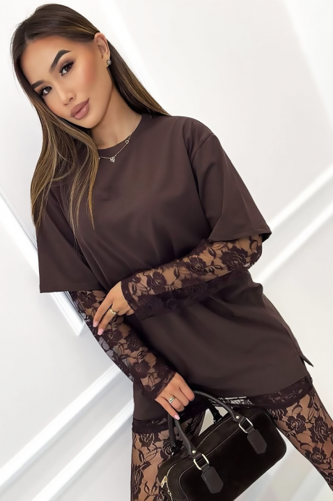 Komplet MARJITA BROWN, Boja: braon, IVET.RS - Nova Kolekcija