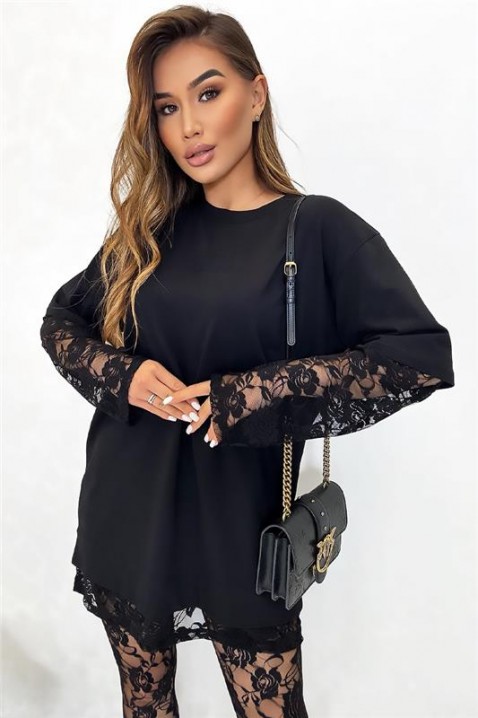 Komplet MARJITA BLACK, Boja: crna, IVET.RS - Nova Kolekcija