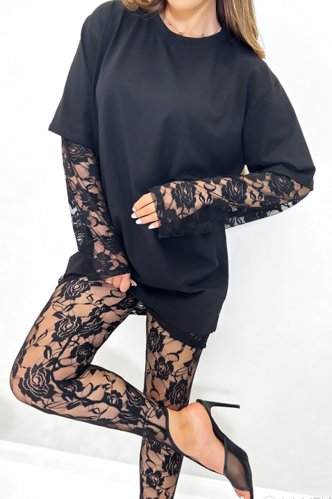 Komplet MARJITA BLACK, Boja: crna, IVET.RS - Nova Kolekcija