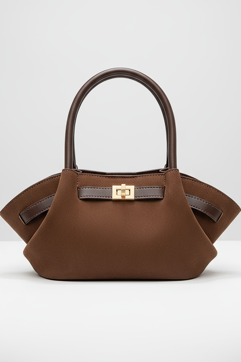 Ženska torba GAZIOLA BROWN, Boja: braon, IVET.RS - Nova Kolekcija