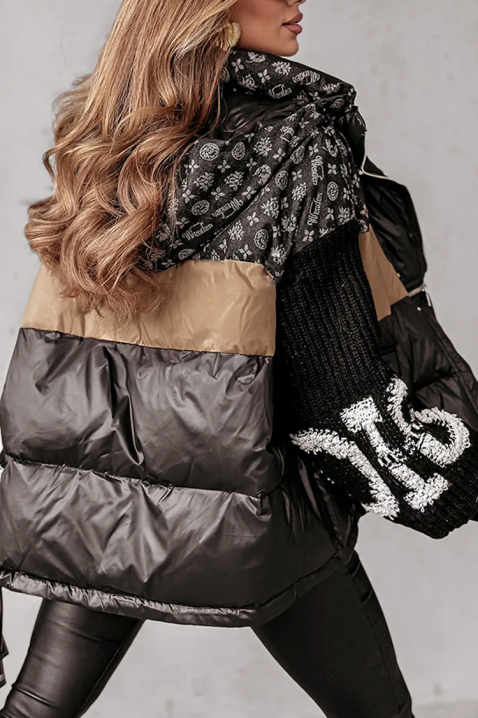 Jakna VRENZONA BLACK, Boja: crna, IVET.RS - Nova Kolekcija