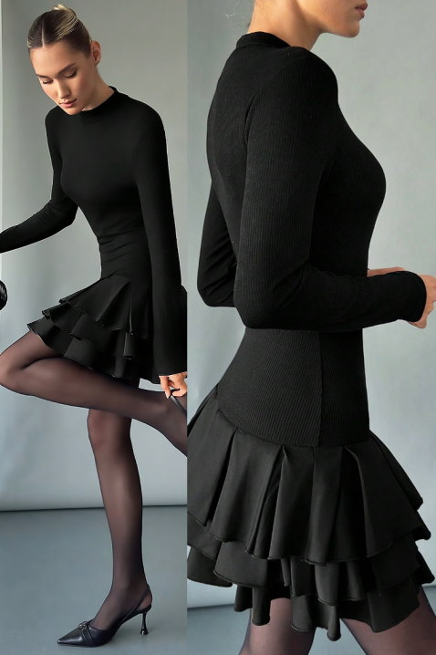 Haljina TRESILA, Boja: crna, IVET.RS - Nova Kolekcija