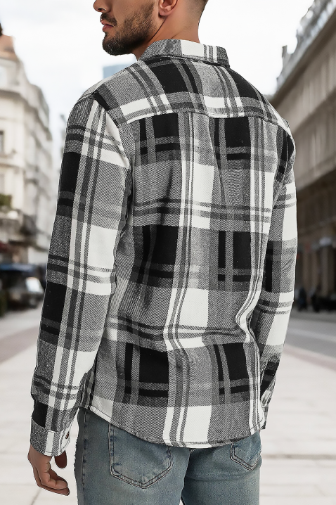 Muška košulja POLERTO, Boja: crna, IVET.RS - Nova Kolekcija