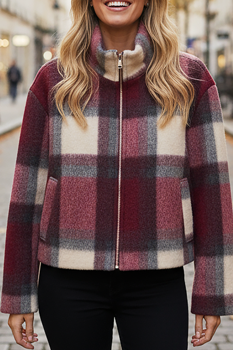 Jakna JIONELGA BORDO, Boja: bordo, IVET.RS - Nova Kolekcija