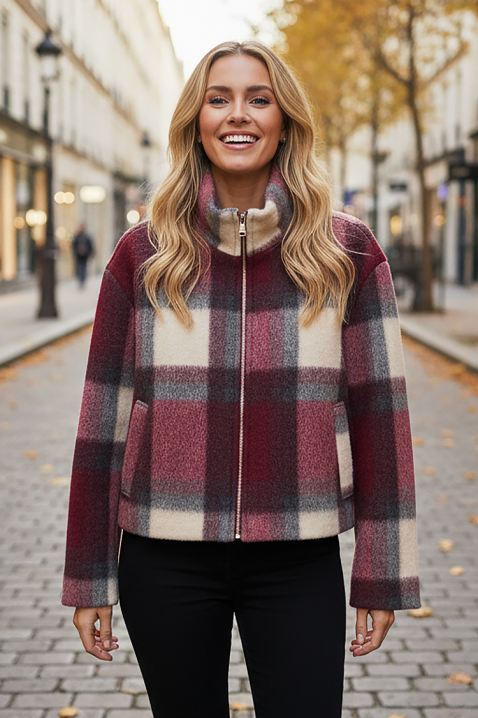 Jakna JIONELGA BORDO, Boja: bordo, IVET.RS - Nova Kolekcija