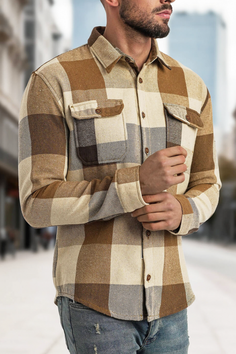 Muška košulja MOLTONO, Boja: bež, IVET.RS - Nova Kolekcija