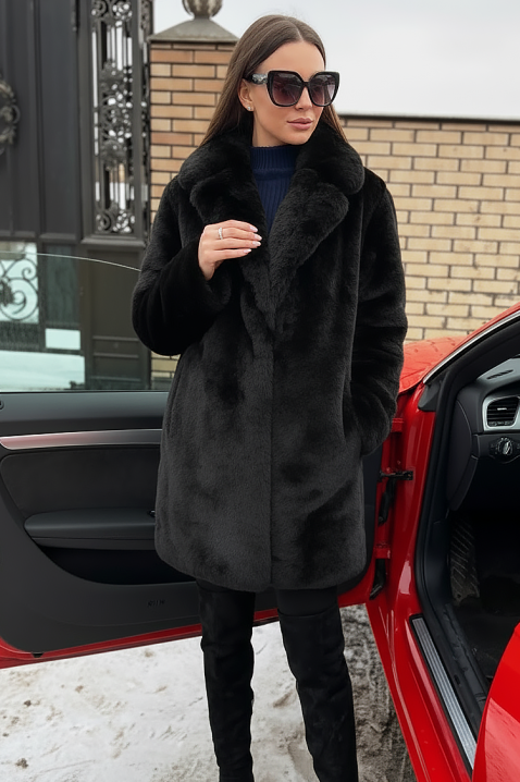 Kaput XERFIONA BLACK, Boja: crna, IVET.RS - Nova Kolekcija