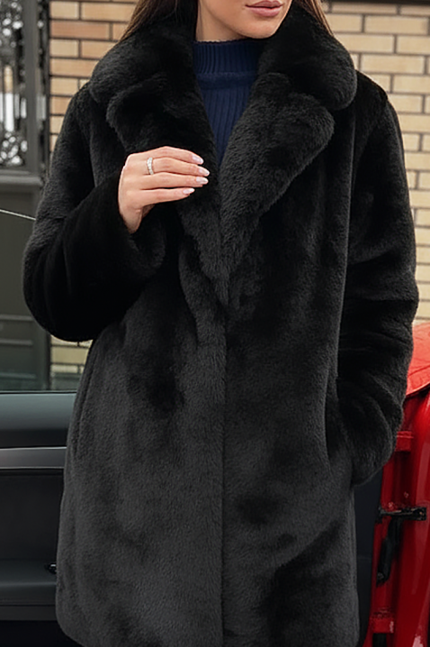 Kaput XERFIONA BLACK, Boja: crna, IVET.RS - Nova Kolekcija