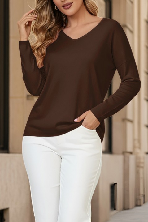 Džemper VIOPELDA BROWN, Boja: braon, IVET.RS - Nova Kolekcija