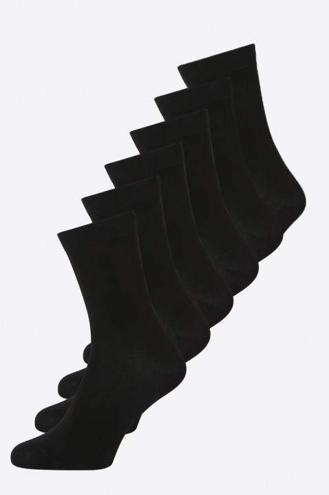 Komplet od 6 muških čarapa MOLERGO, Boja: crna, IVET.RS - Nova Kolekcija