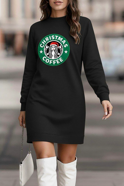 Tunika MERLIANA BLACK, Boja: crna, IVET.RS - Nova Kolekcija