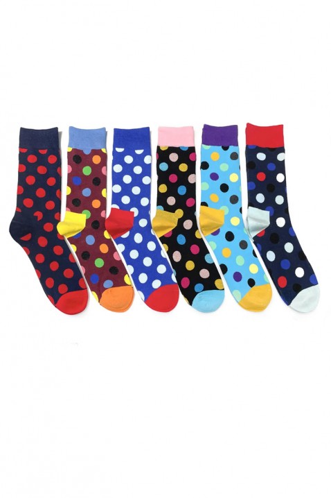 Komplet od 6 muških čarapa COLORITO, Boja: višebojna, IVET.RS - Nova Kolekcija