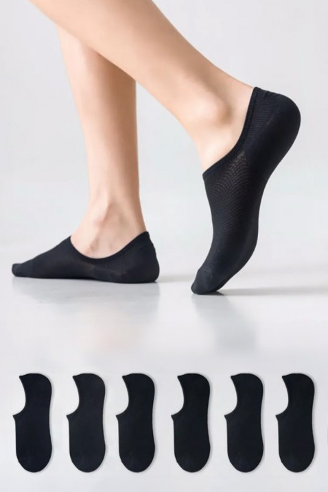 Komplet od 6 muških čarapa LOFTO, Boja: crna, IVET.RS - Nova Kolekcija
