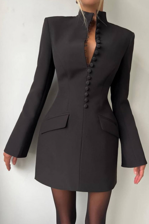 Haljina BLEVOLDA, Boja: crna, IVET.RS - Nova Kolekcija